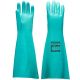 Chemical Protection Nitrile Gauntlet Gloves- Ex Length A813