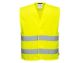 Mesh Two Band Vest Yellow (C374)