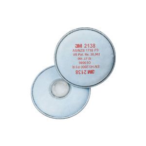 3m 2138 P3R Filters with Organic & Acid Gas Protection