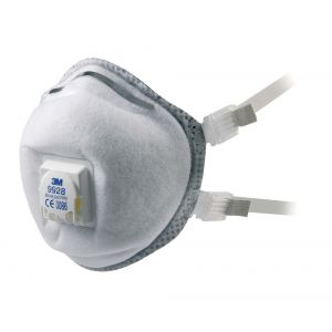 3M 9928 FFP2 Valved Soft Seal Welding Fume Respirator