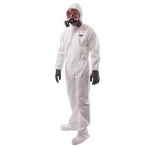 Portwest Biztex Microporous ST41 Coverall Type 5/6 Includes Boot Cover