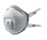 3M 9928 FFP2 Valved Soft Seal Welding Fume Respirator