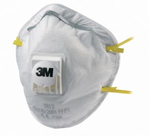 3M 8812 FFP1 Valved Dust/Mist Respirator