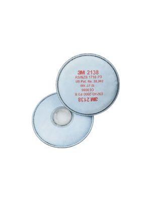 3m 2138 P3R Filters with Organic & Acid Gas Protection