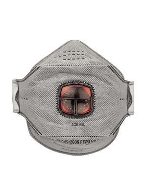 Bulk Springfit™ 436ML Valved FFP3 Masks (100 Masks)
