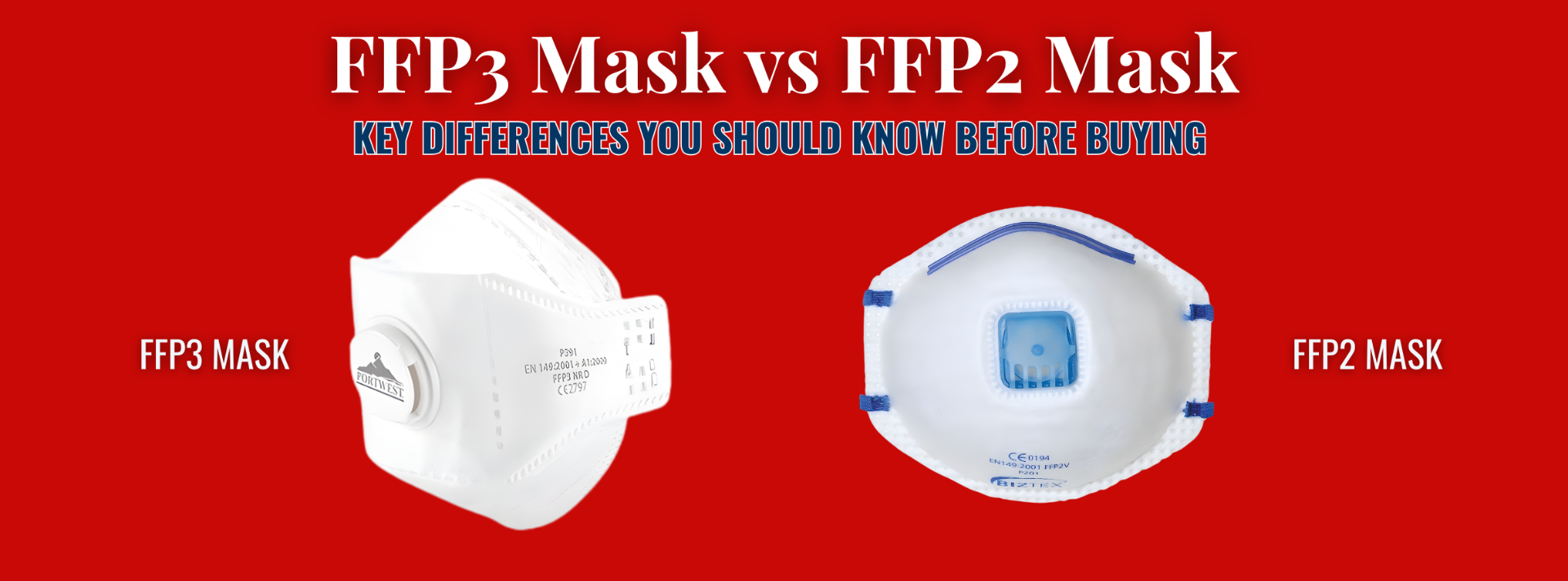 FFP3 Mask vs FFP2 Mask: Key Differences You Should Know Before Buying