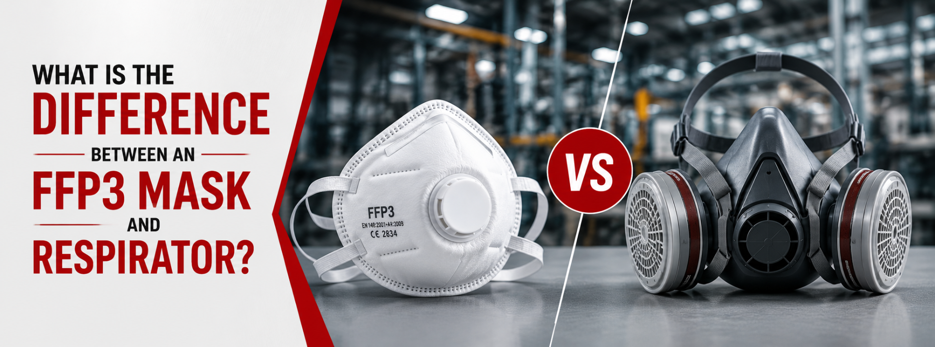 What Is the Difference Between an FFP3 Mask and a Respirator?