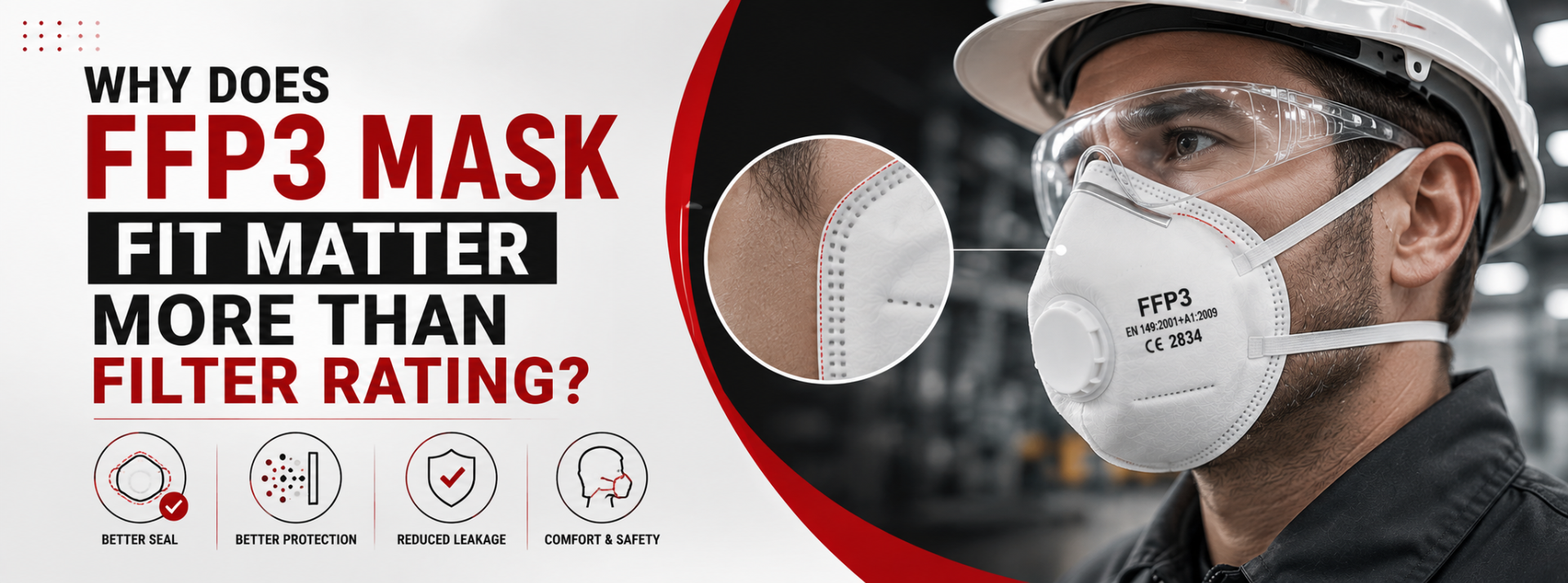 Why Does FFP3 Mask Fit Matter More Than Filter Rating?